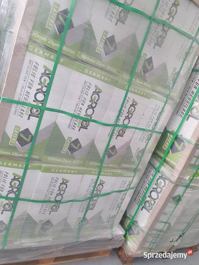 Folia do sianokiszonki AGROFOL biała 500750mm Siedlce