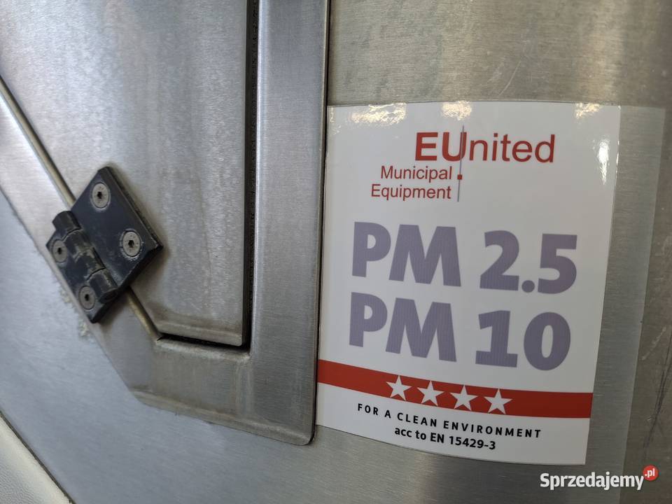 HAKO Citymaster 1600 Zamiatarka Chodnikowa Euro6 Rok produkcji 2019 pomorskie Sierakowice sprzedam