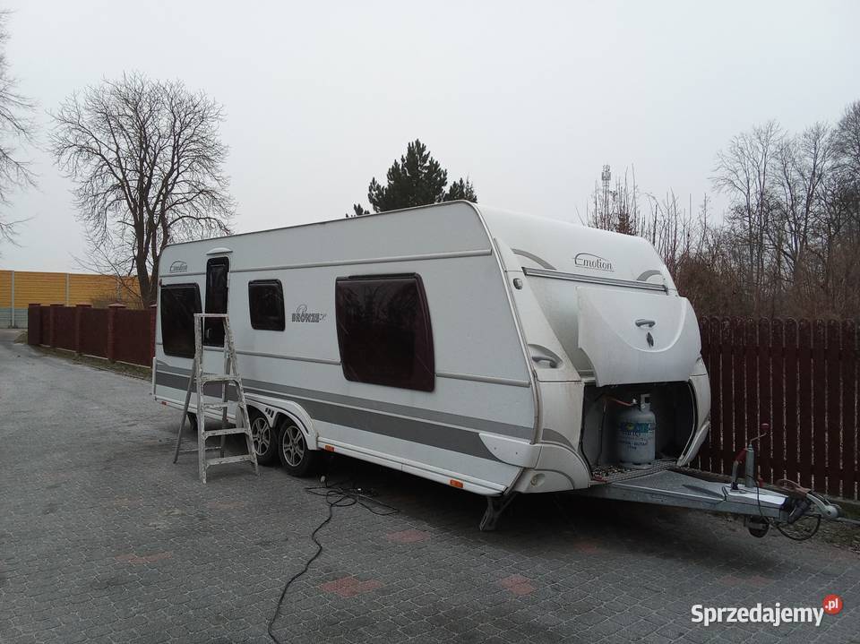 Przyczepa dethleffs 78 m na 24 m Choroszcz sprzedam