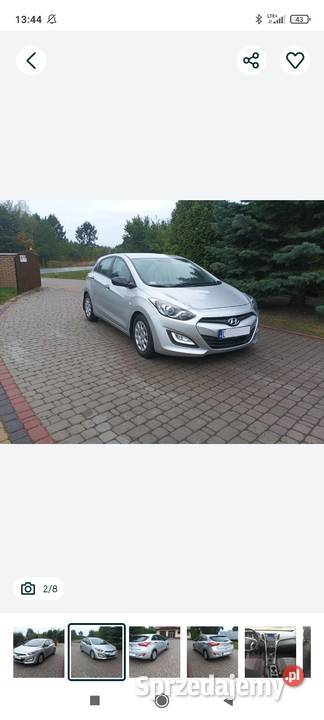 HYUNDAI I30 16 CRDI 2013r zadbany F VAT zamiana pełny VAT Hyundai Wólka Cycowska