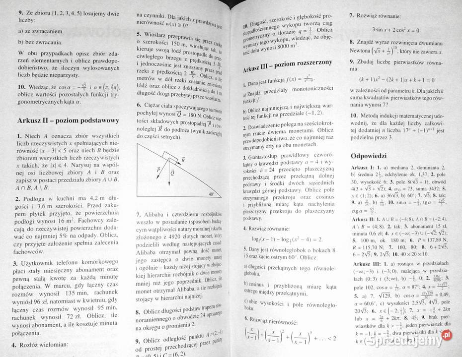 Matematyka w szkole 0102 2004 Matura 2005 red lubelskie Chełm