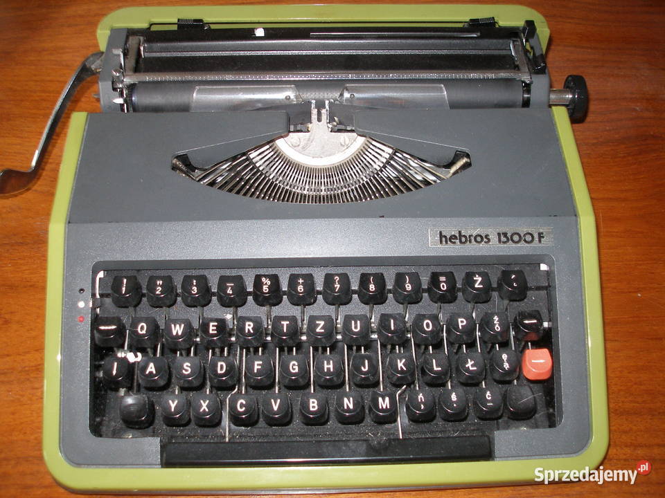 Maszyna do pisania Hebros 1300 F mazowieckie Warszawa sprzedam