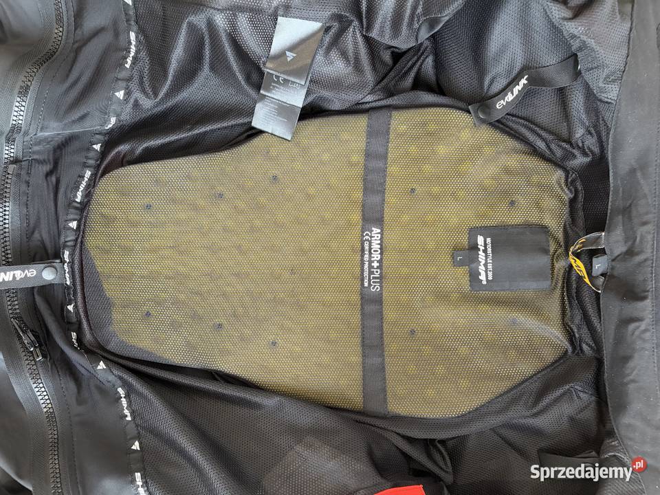 Kurtka tekstylna SHIMA MESH PRO 20 RED czarny świętokrzyskie Busko-Zdrój