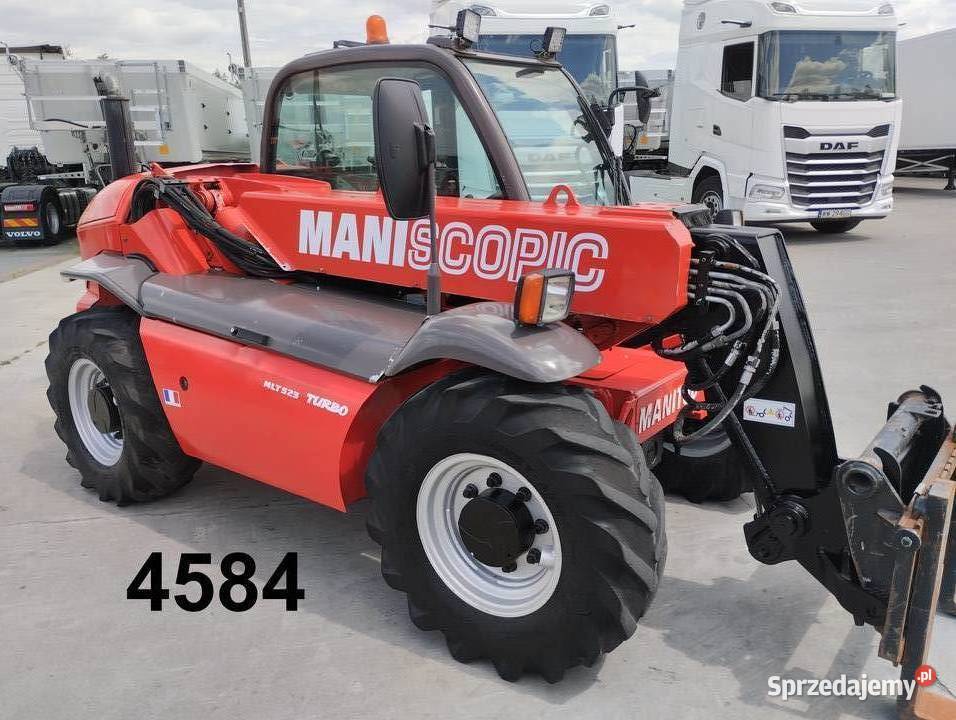 Ładowarka teleskopowa Manitou MT 523 TURBO MLT Rok produkcji 2007 mazowieckie Józefów