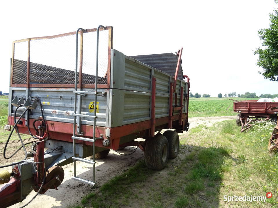 Rozrzutnik Obornika Cynkomet 8 Ton Tandem lubelskie Kurów