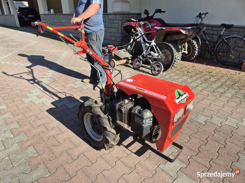 Ciągnik ogrodowy Herkules UE 600 1996 osprzęt Mszana Dolna sprzedam