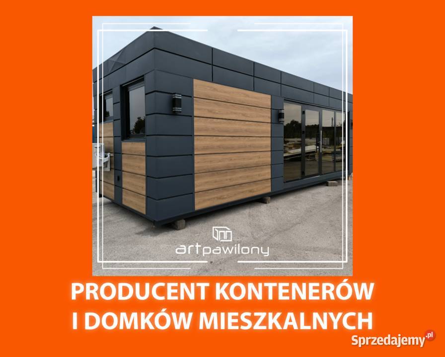 Kontener biurowy 8x3 Handlowy ART Pawilony śląskie