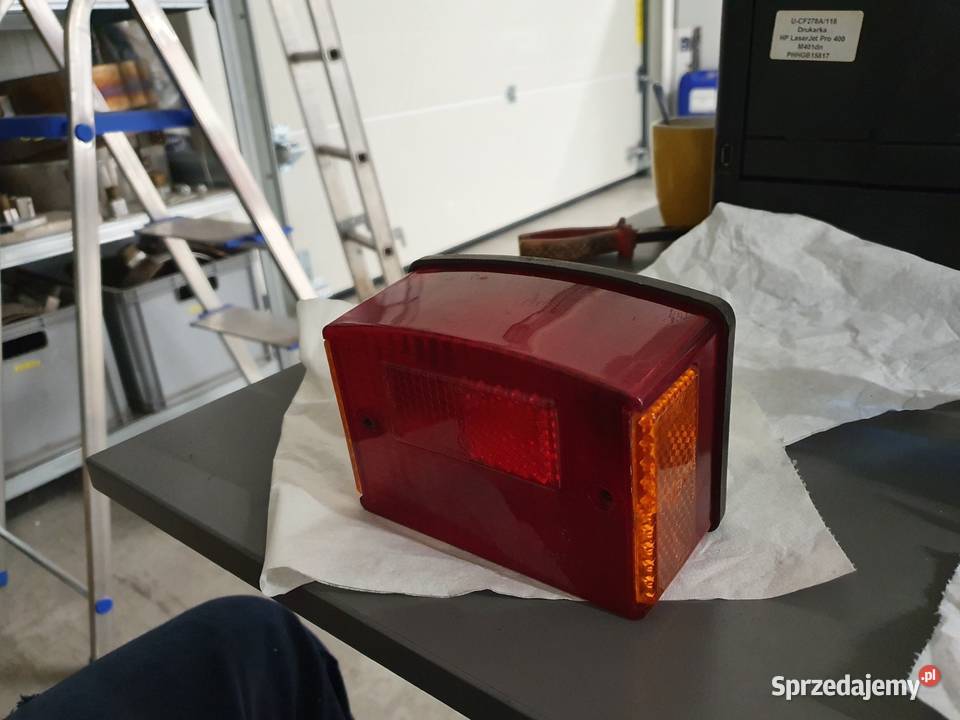 Lampa tylna wsk kos 1985r romet chart LMT1 Oświetlenie Motoryzacja Stalowa Wola