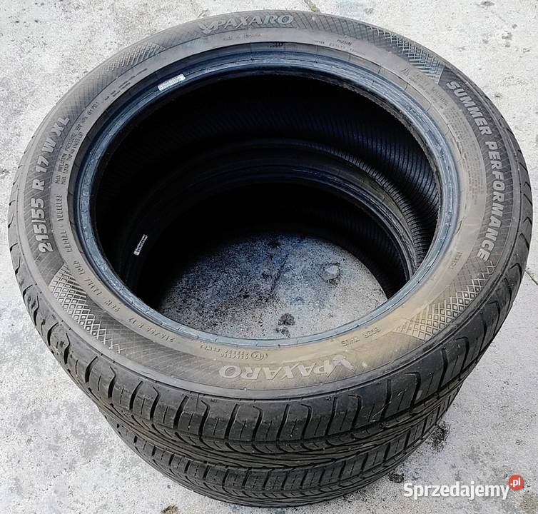 OPONA 21555R17 Bieżnik 65mm PAXARO SUMMER 215 Inowrocław