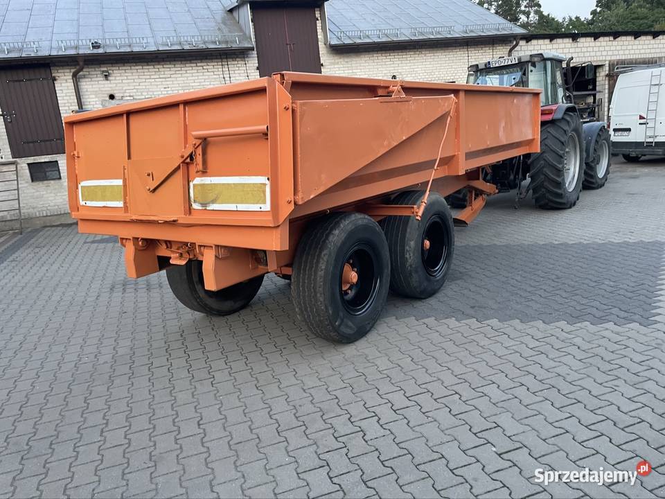 Przyczepa tandem Przyczepy rolnicze Góra Bałdrzychowska