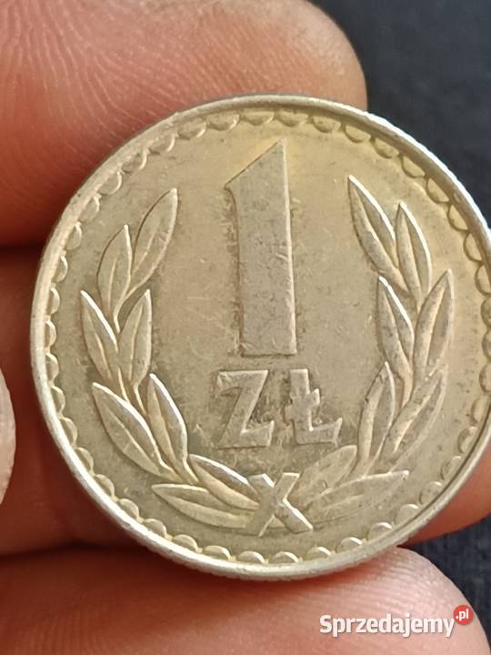 Sprzedam monetę 1 zloty 1982 r lekka skrętka Chełm