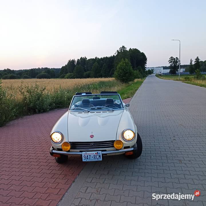 Sprzedam Kabriolet Fiat 124 Spider Abarth benzyna 124 Spider