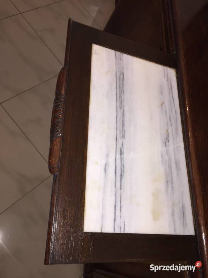 Stylowy kredens w starym stylu z witryną bufet 200cm wielkopolskie sprzedam