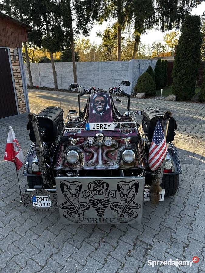 Trike Trajka Niemieckiej Firmy CCS silnik 16 chopper wielkopolskie Nowy Tomyśl sprzedam