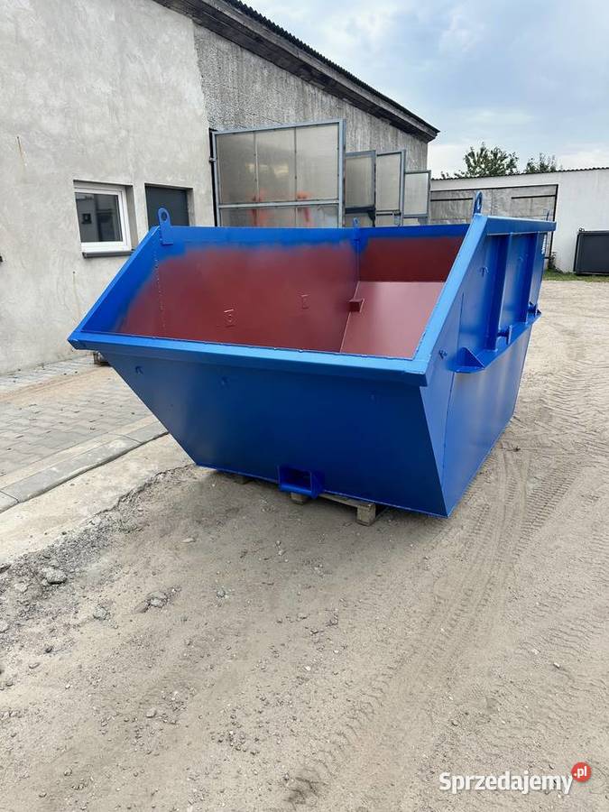 Kontener mulda 7 m3 asymetryczna pojemnik na Niedrzew Pierwszy