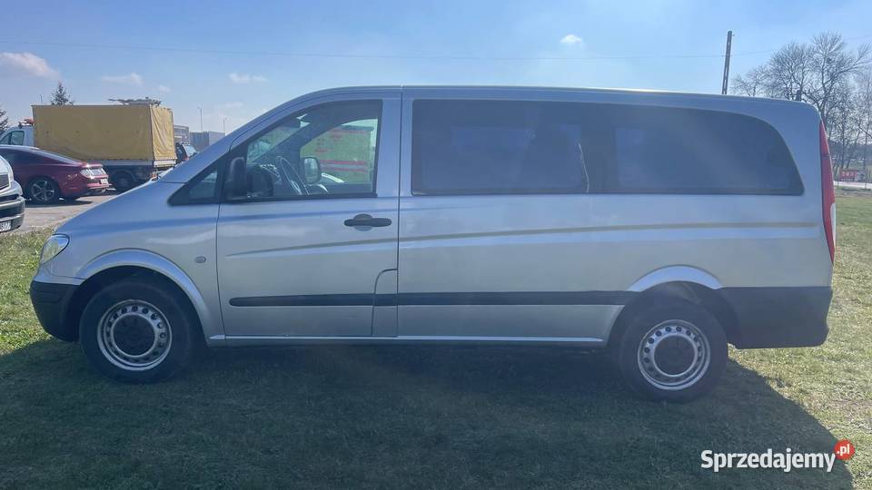 Mercedes Benz Vito W639 long Pasażer8 śląskie Częstochowa