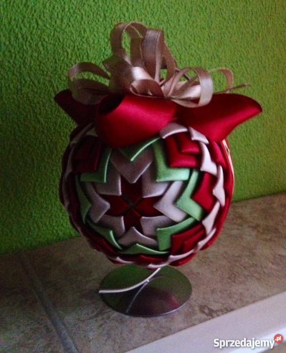 Bombki wstążkowe karczochy Chorzów