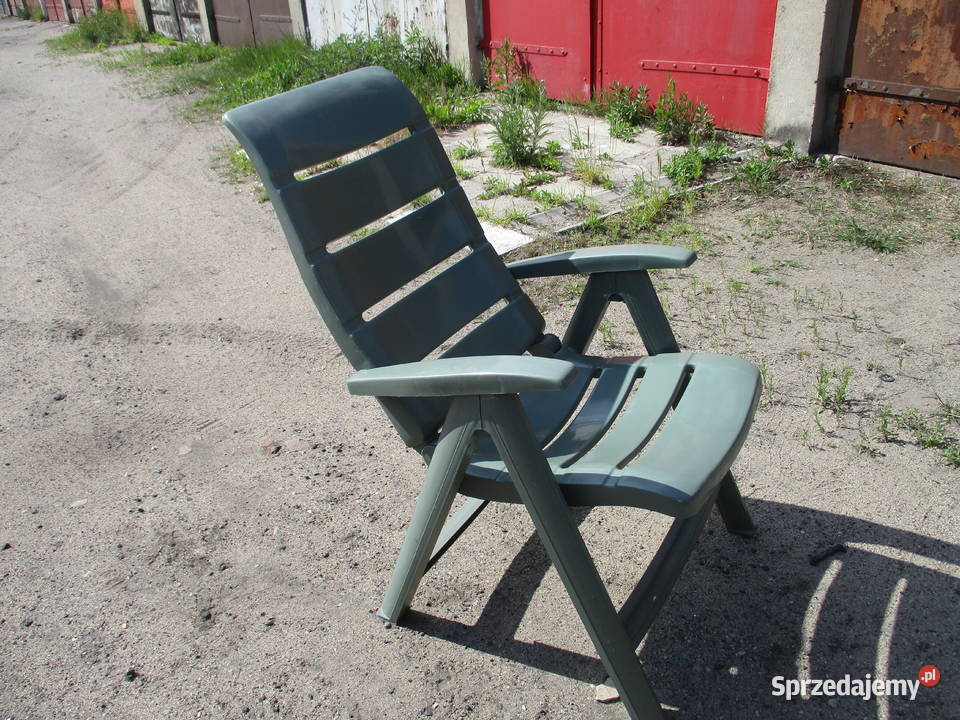 Leżak plastikowy zielony Zielona Góra sprzedam