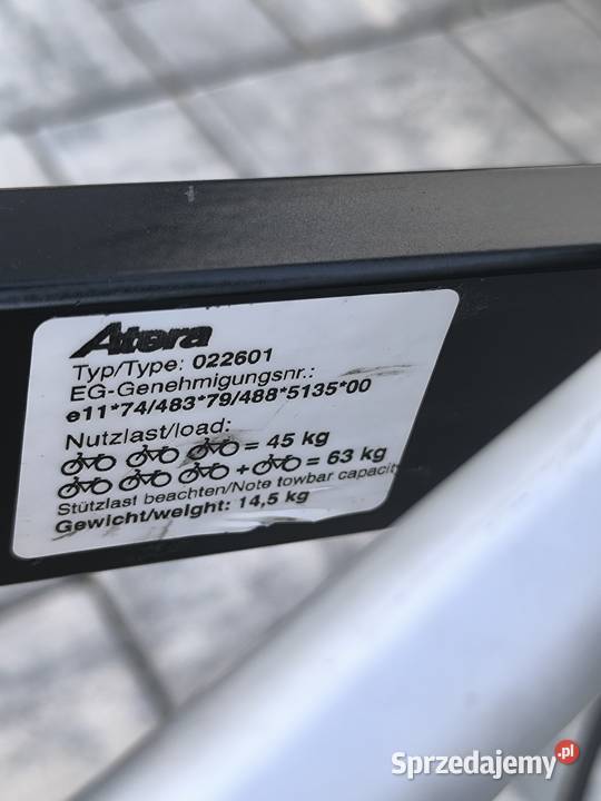 Uchwyt na 34 rowery Atera Strada