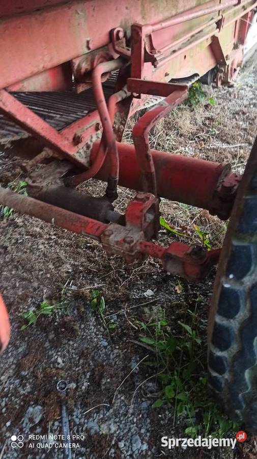 Oś skrętna kombajnu mazowieckie Solec nad Wisłą