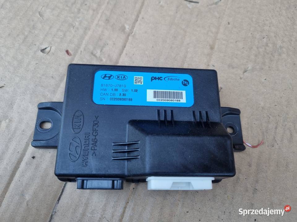 MODUŁ STEROWNIK KLAPY KIA XCEED 81870J7810