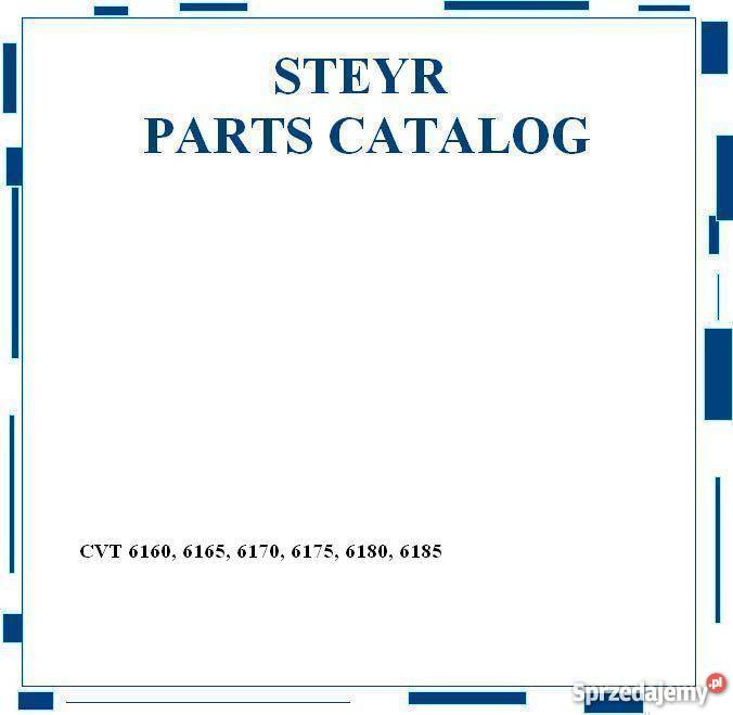 Steyr CVT 6160 6165 6170 6175 6180 6185 katalog świętokrzyskie