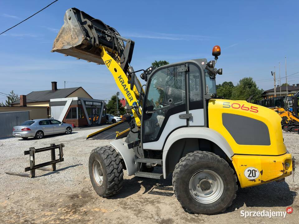 Ładowarka Kołowa KRAMER 5065 2019 1 Właściciel pełny VAT łódzkie Złoczew