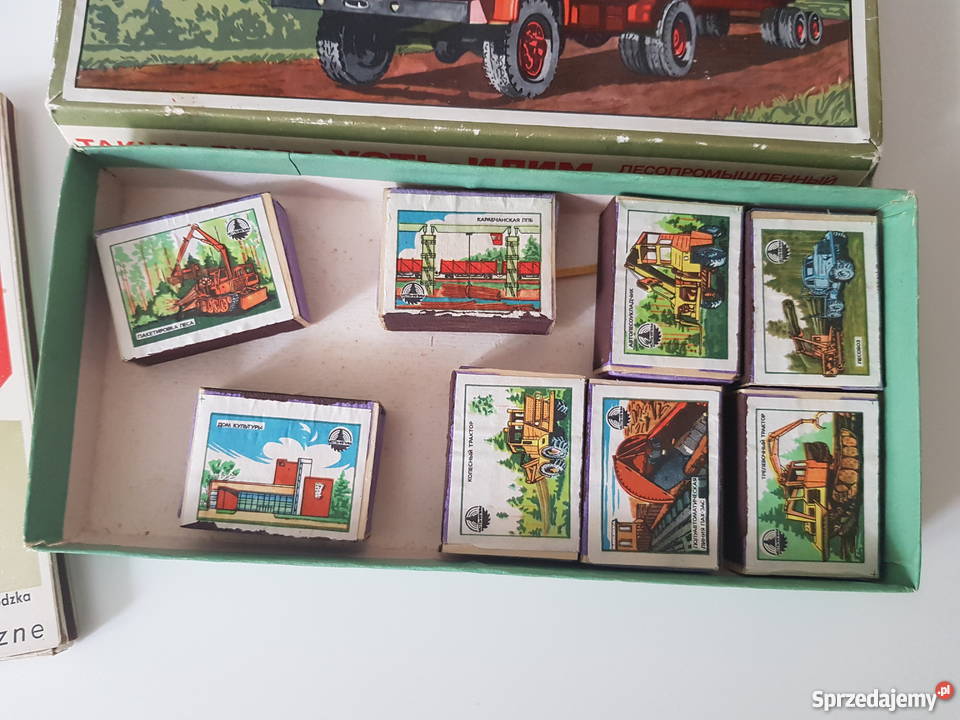 Kolekcjonerskie zapałki PRL Warszawa