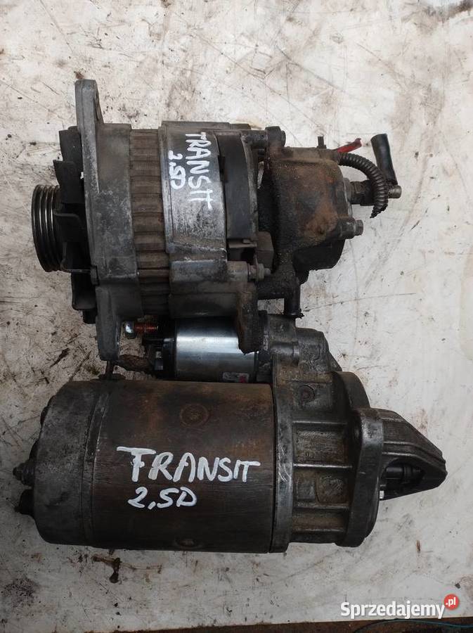 FORD TRANSIT 25D 25TD rozrusznik alternator dostawcze Kielce