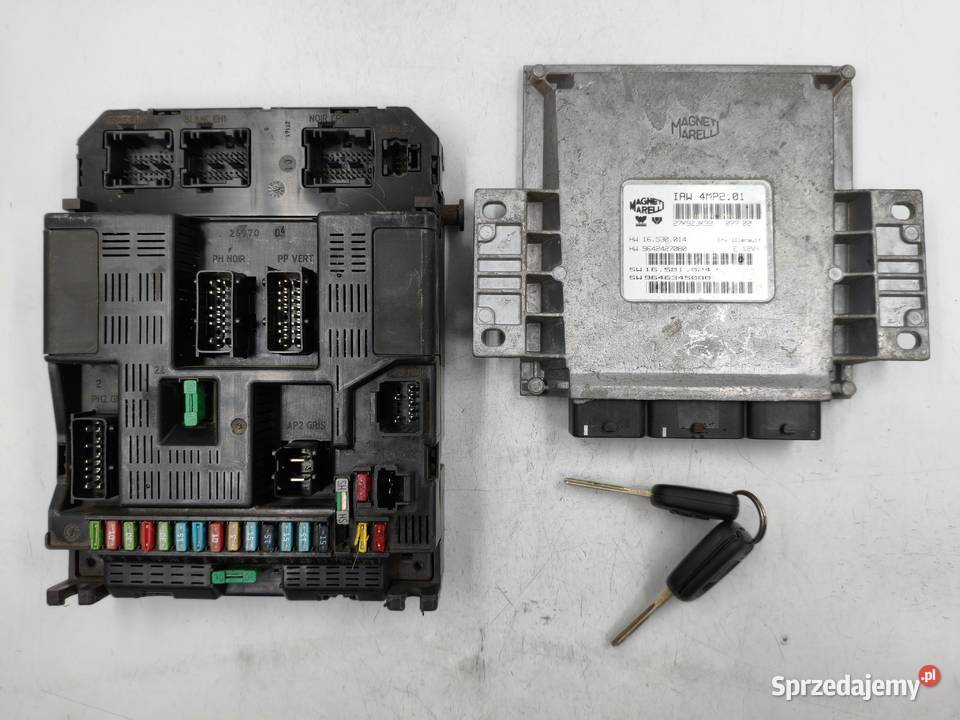 Sterownik Silnika Peugeot 307 20 16v 9646345080 Wyszków