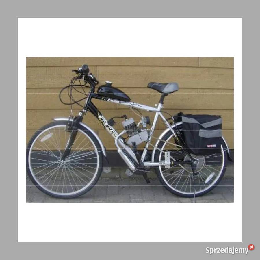 Montaż silnika spalinowego do roweru Józefów