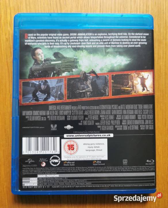 Doom Annihilation Doom Anihilacja Bluray En 2019 łódzkie Parzęczew