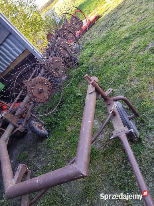Zgrabiarka 5 gwiazdowa nieuszkodzony Zgrabiarki i przetrząsacze Rawa Mazowiecka