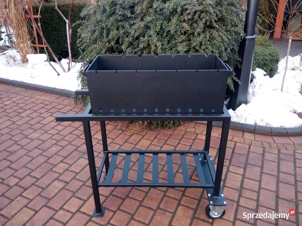 grill na szaszłyki szampury szampur mangał Damasławek