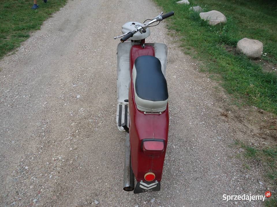 Jawa Jawka 50 kaczka skuter papiery dokumenty wielkopolskie Tuliszków