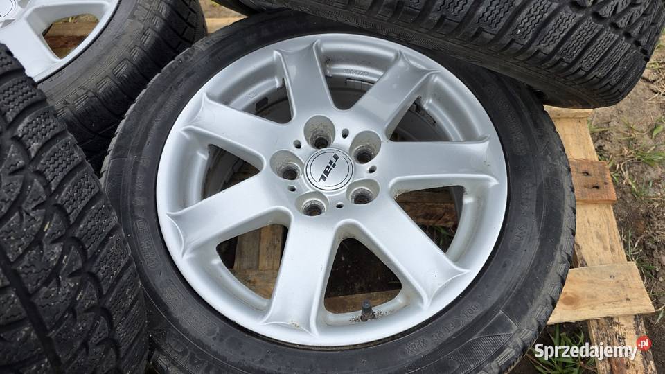 4 kola z oponami zimowymi 16 rozstaw 5x112 mazowieckie Mińsk Mazowiecki