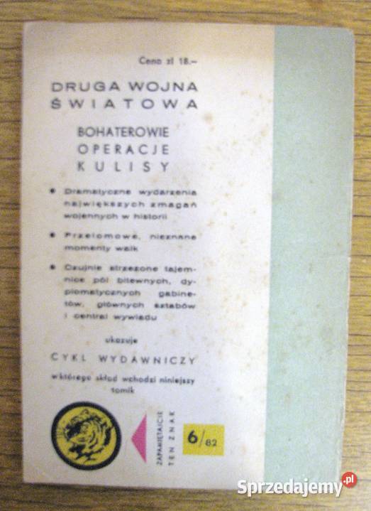 Żółty Tygrys Piekło IwoDzimy 682 Parczew sprzedam