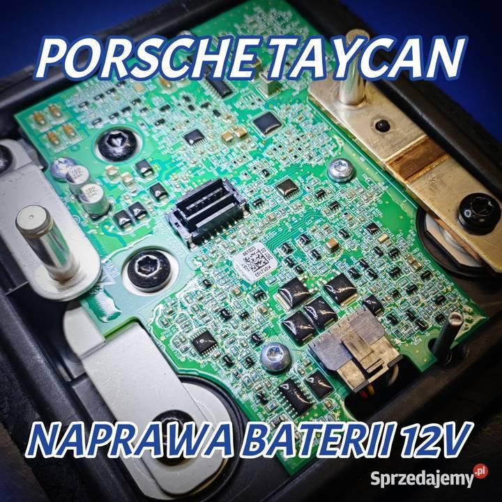 Naprawa odblokowanie baterii 12V Porsche Taycan