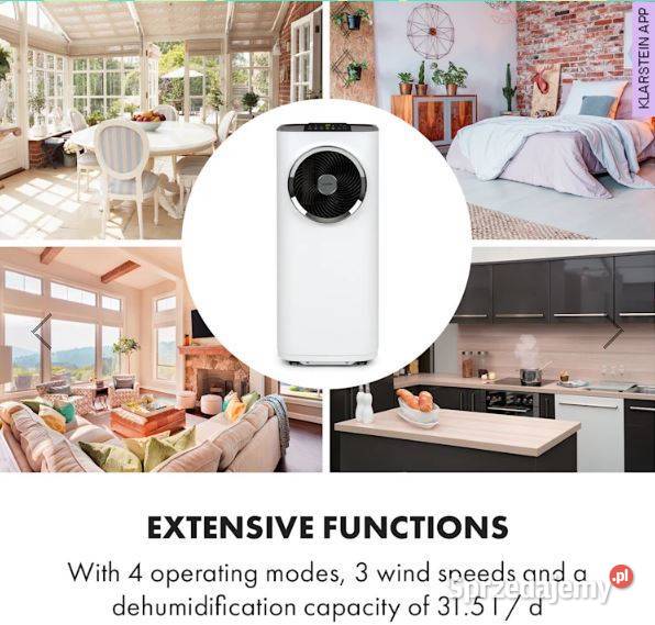 Najmniejsza wydajna klimatyzacja do 40m2 30 ceny sprzedam