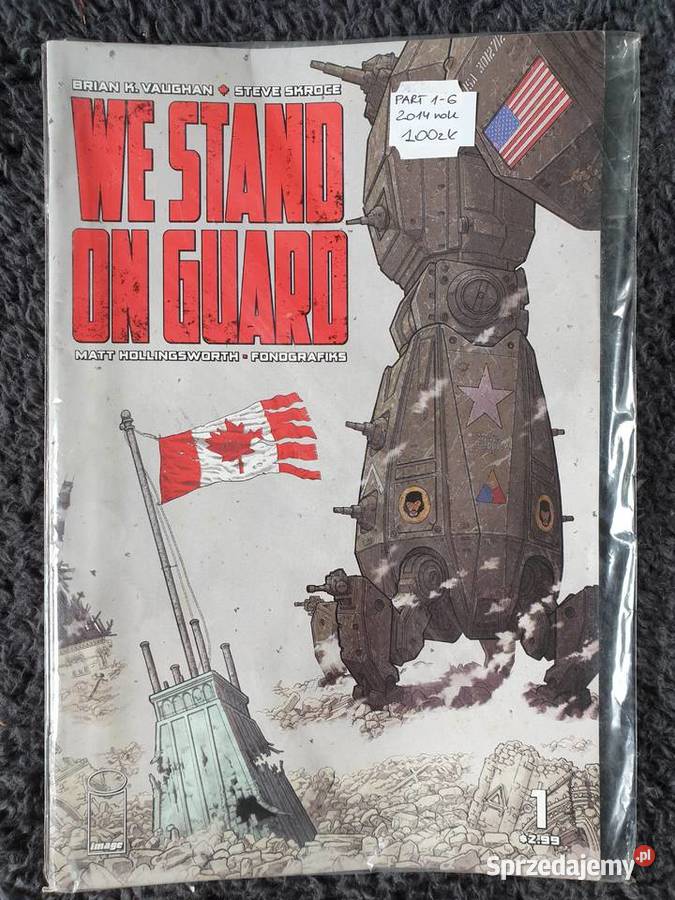 We Stand On Guard zestaw 6 komiksów Image USA Komiksy Gdynia