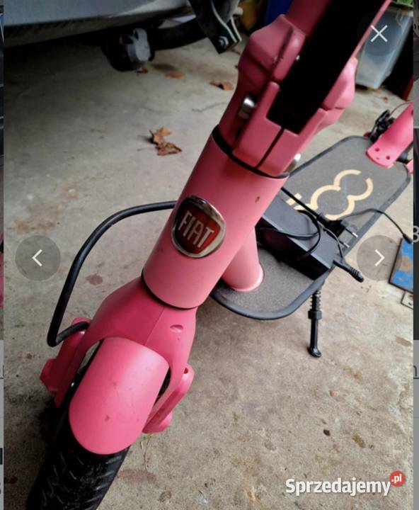 Hulajnoga elektryczna fiat f500 różowa Ostrów Mazowiecka