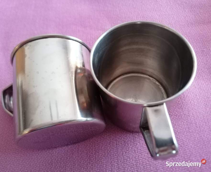 Kubek stalowygarnuszek turystyczny poj500ml2 Sprzęt kuchenny Łódź