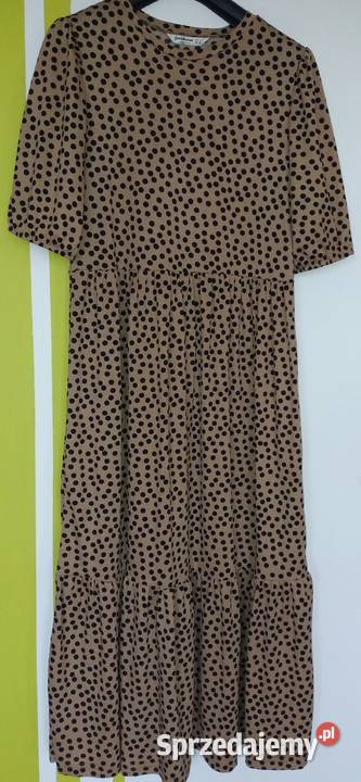 M Sukienka z falbanami nowa Stradivarus Rozmiar 40(L) śląskie Gliwice