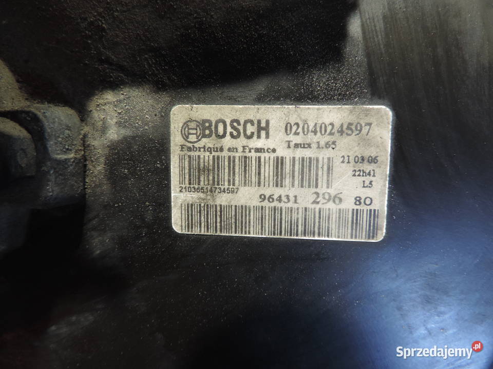 PEUGEOT 307 16 HDI SERWO HAMULCOWE 9643129680 Nowy Sącz