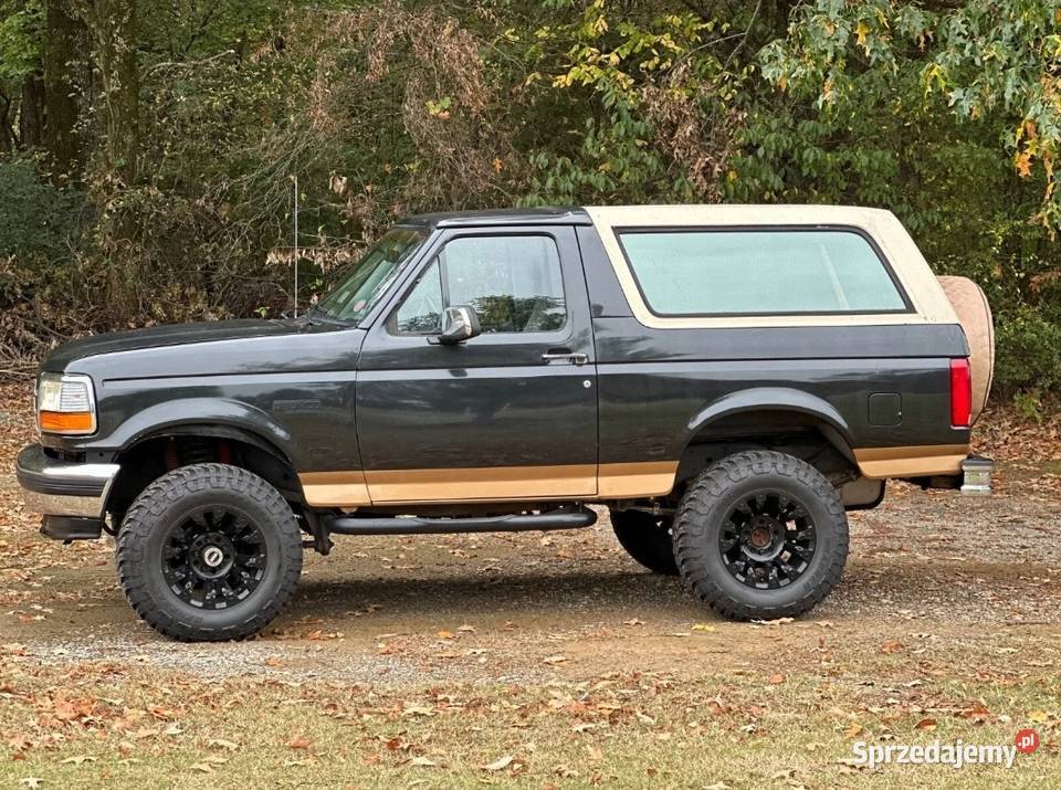 Ford Bronco 1995 bezwypadkowy idealny 4x4 klima ABS Samochody osobowe Rumia sprzedam