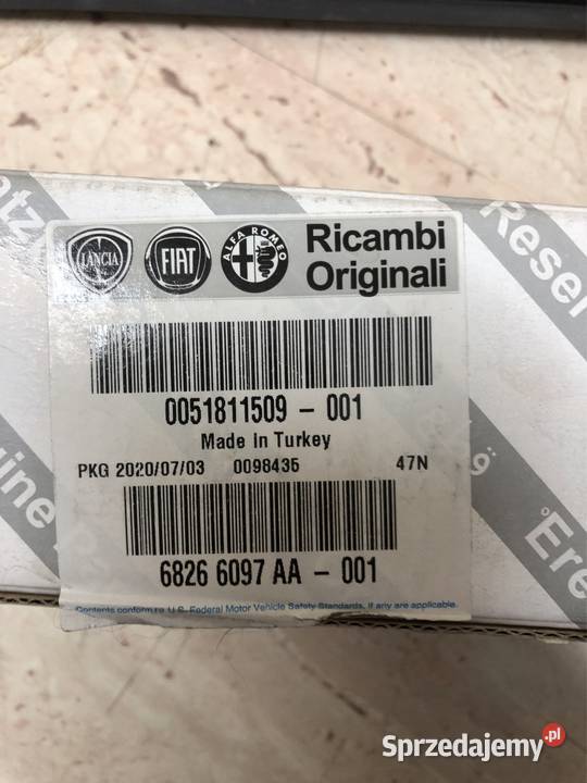 Ramiona wycieraczek tylne Fiat DobloOpel Combo śląskie Kozy sprzedam