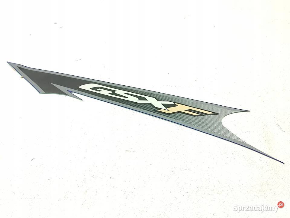 NAKLEJKA GSXF NA PRAWY BOCZEK SUZUKI GSX600F