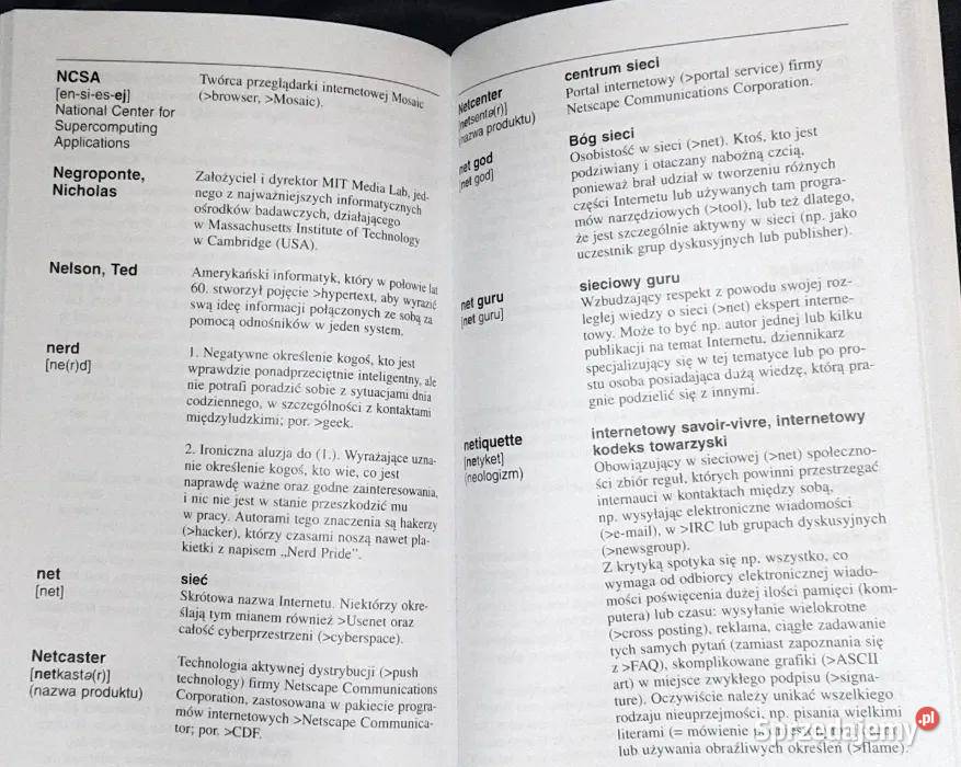 Internet Słownik angielsko polski A Kędziorek miękka
