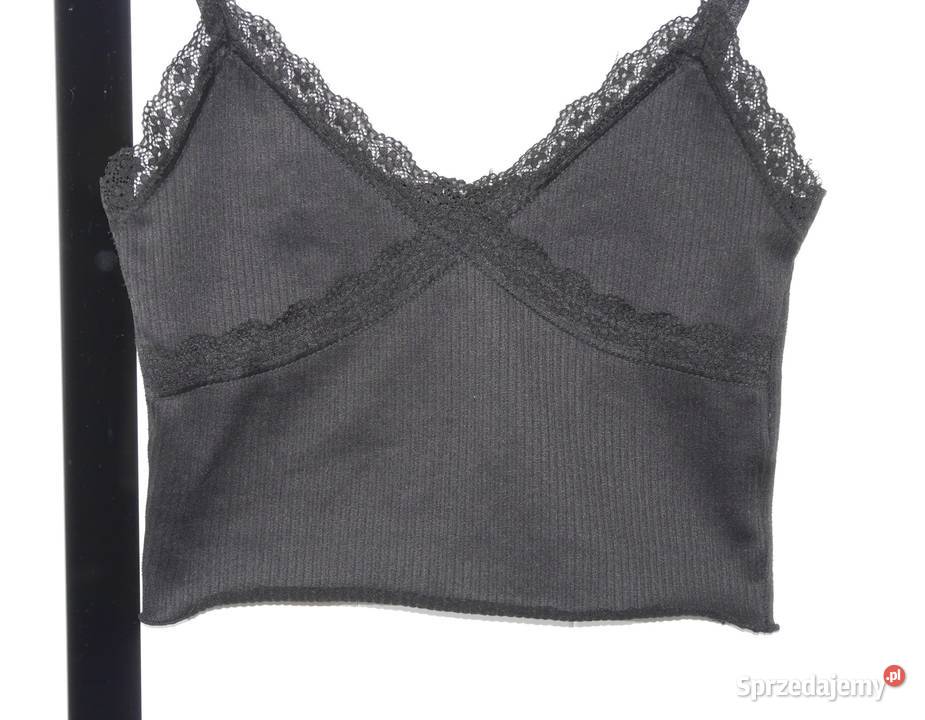 HM świetny top koronka 34 XS Bluzki i koszule dolnośląskie Wrocław