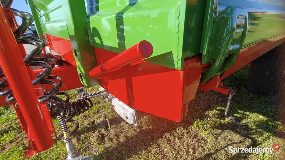 Przyczepa rolnicza jednoosiowa AGL 5 ton z nieuszkodzony Przyczepy rolnicze Rząśno
